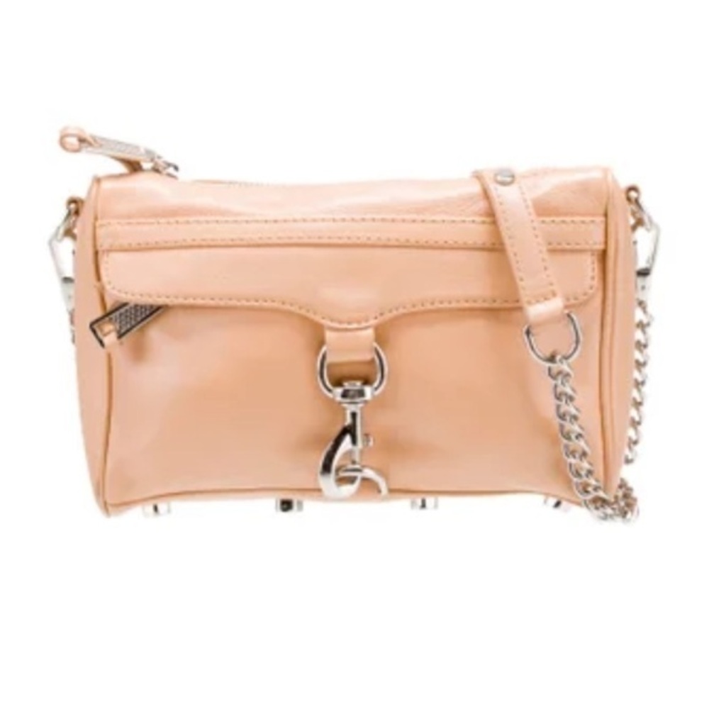 Rebecca Minkoff tan leather crossbody bag